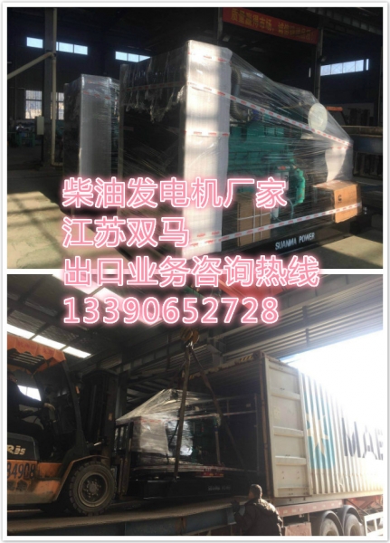 出口柴油發(fā)電機廠家江蘇雙馬